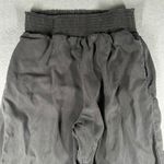 Cloth & Stone  Wide Leg Pants Womens XS Smocked Waist Pants Charcoal Gray Casual Photo 2