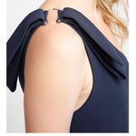 Elliatt Ophelia One Shoulder Dress Size Small Navy Pockets Special Occasion Photo 2