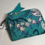Vera Bradley RFID Petite Zip-Around Wallet -Peacock Garden #81 Photo 2