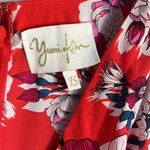 Yumi Kim  - Red Floral Print Silk Jumpsuit Photo 5