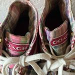 Coach : Franca (A1756) Pink Plaid High-Top Sneakers- 5.5 Photo 13