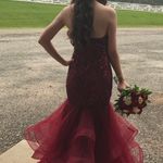 Prom Or Homecoming Dress Red Size 0 Photo 2