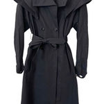 Jason Wu  Collection Belted Trench‎ Coat in Navy NWOT Sz S Photo 0