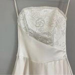 Maggie Sottero Wedding Dress Strapless Beaded Flawed Hemmed Classic Roses A Photo 4