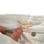 Madewell Cali Demi-Boot Jeans in Pure White Size 25 Photo 2