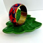 💎Nautical anchor themed red and blue bracelet. Costume piece. Photo 4