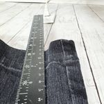 Coldwater Creek Pants Women P14 Dark Black Wash Denim Wide Flared Leg Jeans Photo 5