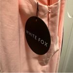 White Fox Boutique  Blush Mini Dress with Fringe Detail Photo 2