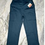 Free People MOVEMENT Blue Capri Crop Athletic Workout Yoga Leggings Size Small Photo 4