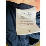 ALC Frank A.L.C. Dark Blue 100% Cotton Sleeveless V-Neck Back Cutout Rhodes Dress Size 4 Photo 9