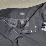 Mossimo Supply Co Mossimo Womens Capri Pants 6 Black Cuffed Straight Leg Flat Front Stretch NEW Photo 14