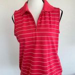 EP Pro Orange Red Polo Shirt Sleeveless Size M Photo 0
