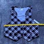 No Boundaries Plaid Button-Up Vest Photo 3