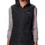 Columbia  Benton Springs Black Fleece Full Zip Vest L Photo 0