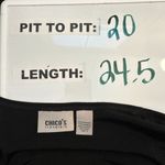 Chico's Travelers Collection Black Handkerchief Cardigan Topper Size 1 US M/8 Photo 2