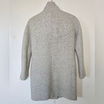 J.Crew  Cocoon Coat Jacket Womens Italian Stadium Cloth Wool Size 00 Photo 6