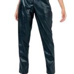 Princess Polly  Love Club Pants Black Size 4 High Waist Darting Seams Vegan Photo 0