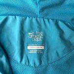 Nike The athletic depart. turquoise hooded windbreaker Photo 4