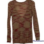 Free People  Beach Animal Print Mohair Blend Sweater Size Small Photo 2