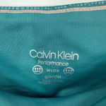 Calvin Klein  Performance size Small wick teal silver‎ athletic biker shorts Photo 3