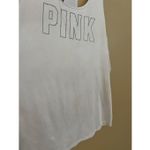 PINK Active By Victoria’s Secret White Tank Top Woman’s Large FLAWED STAINED Photo 2
