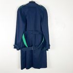 3.1 PHILLIP LIM x Target Navy Blue Double Breasted Belted Trench Coat Medium Photo 1