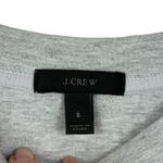 J.Crew Heather Gray Sequin Trim Boxy Fit Sweatshirt Size Small B7027 Photo 7