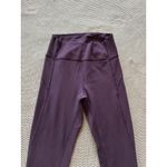 Lululemon  Women's In Movement‎ Tight Everlux Red Leggings Ankle Size 6 Photo 5