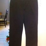 Lee One True Fit Black Woman’s Size 13/14 Long Khaki Pants Photo 0