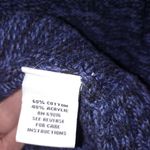 Studio Works Studio‎ Works Blue and Black Marled Open Front Sweater Size Large Photo 4