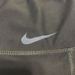 Nike  • Army Green Sheer Side Crop Leggings Photo 3
