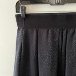 Rinascimento Pebble Textured Fit and Flare Skirt Black Size M Photo 2