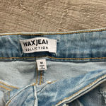 Wax Jean  Light Blue Distressed Jean Shorts Photo 2