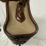 Dooney & Bourke  Chocolate and Taupe Leather Bag Photo 2