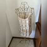 Babaton Aritizia tan snakeskin print v neck spaghetti strap top size XXS Photo 6