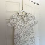 Vineyard Vines  Margo Camo Utility Dress in Camo Pina Colada Shirt Dress Size 6 Photo 3
