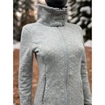The North Face  Quilted Fleece Jacket‎ Women’s XS Gray Zip Up Photo 1