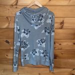 On the Byas  pacsun gray floral pullover sweatshirt Photo 3