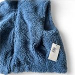 Dry Goods  Blue Reversible Sherpa Vest Photo 1