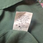 MELLODAY Women's Medium Green Floral Maxi Dress Flutter Sleeves Photo 6