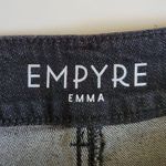 Zumiez Empyre  black distressed denim shorts size 1 Photo 3