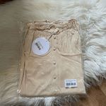 Princess Polly  Dainton Long Sleeve Beige Mini Dress Photo 2