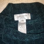 Jones New York Sport Green Sweater Size Medium Like New Photo 2