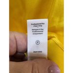 Cinq a Sept XS Pem Silk Flutter V Neck Blouse Top Yellow Twist Front Photo 6