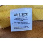 J.Crew Terry Cotton Visor Packable Mustard Yellow BI442 Women's One Size OS NWT Photo 8