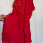 BCBGeneration Red Romper Photo 1