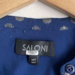 Saloni Tilly Metallic Fil Coupé Silk Photo 6