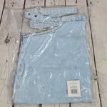 We Wore What Denim Cut Out Mini Skirt Super Light L NWT Photo 9