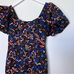 Hunter Bell  Black Floral Colette Dress Size 0 XS Photo 5