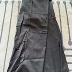 Ganni Charcoal Gray Wide Leg Cargo Trousers Photo 3